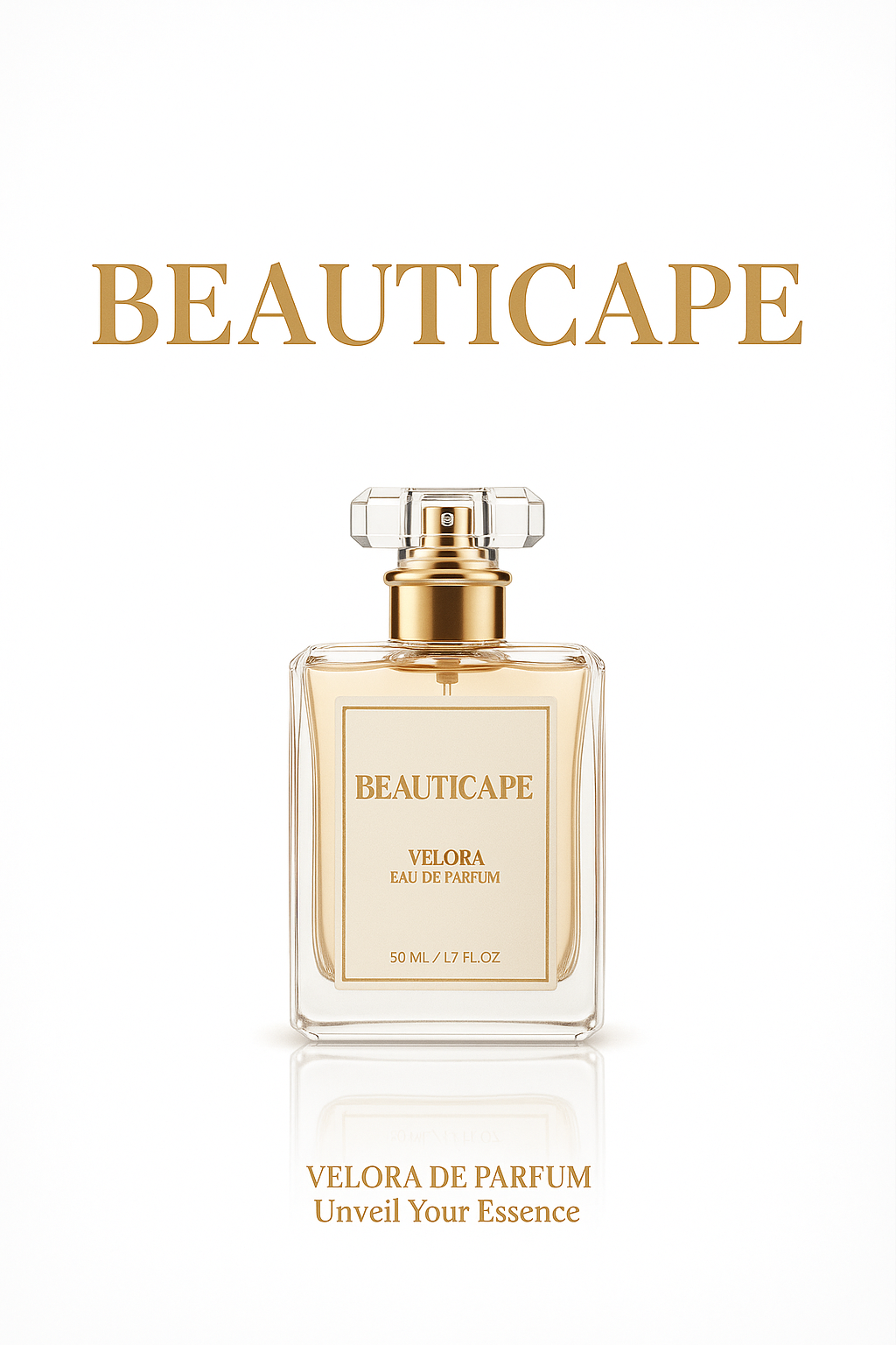 Beauticape Velora Eau De Parfum | Long Lasting Unisex Perfume | Premium Luxury Fragrance – 50ml